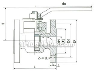 ANSI plug valve constructral diagram