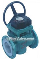 X41F46/F3 Flange-connection Fluorine-lined plug valves