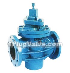 X47W-1.0 flange-direct-connection oil sealing plug valves