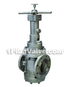 Orbit plug valves