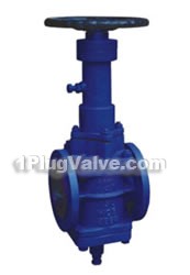 Orbit plug valve