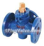 X44T-1.0 T-model three-way copper-core plug valve